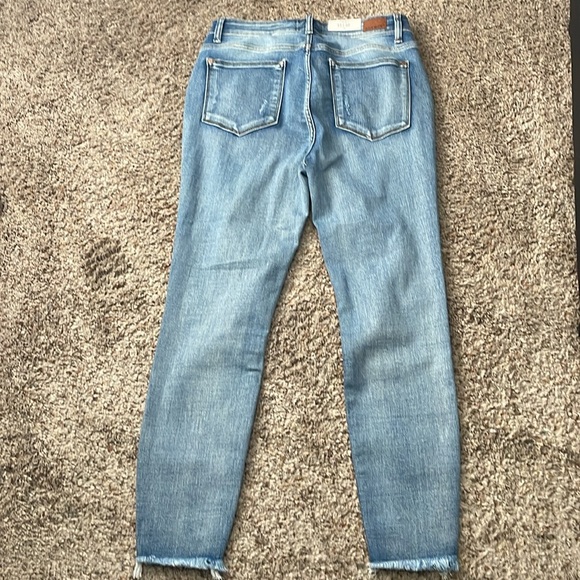 Judy Blue Button Fly High Wasted, Skinny Fit size: 11/30 - Picture 3 of 4